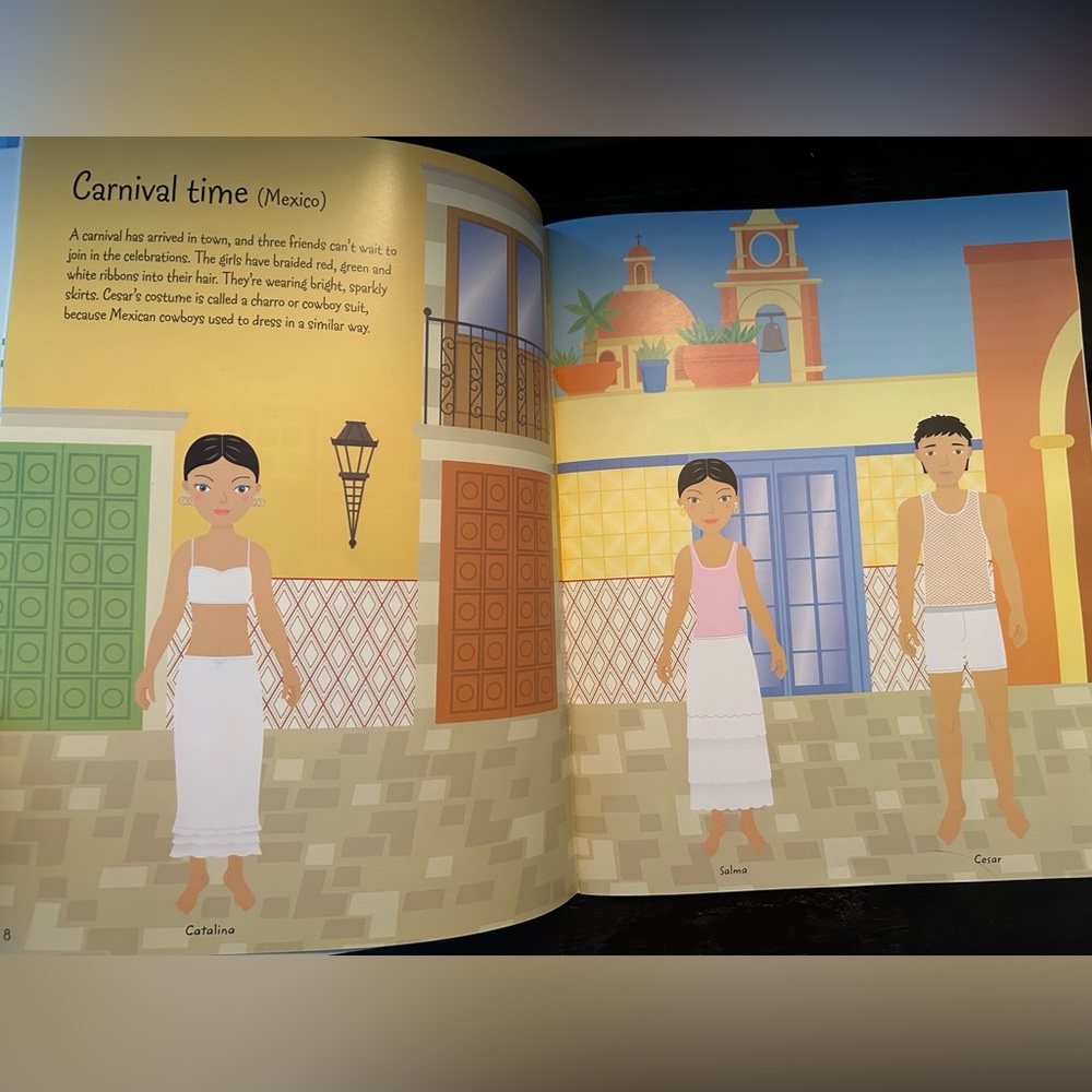 Sticker Dolly Dressing Around the World Book - Picture 3 of 5